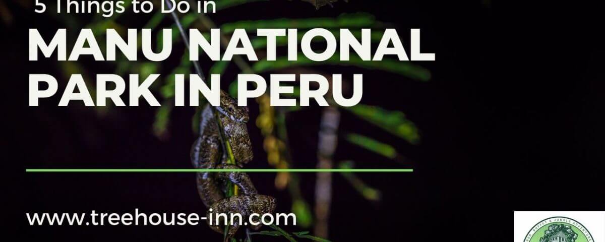 Manu National Park Peru